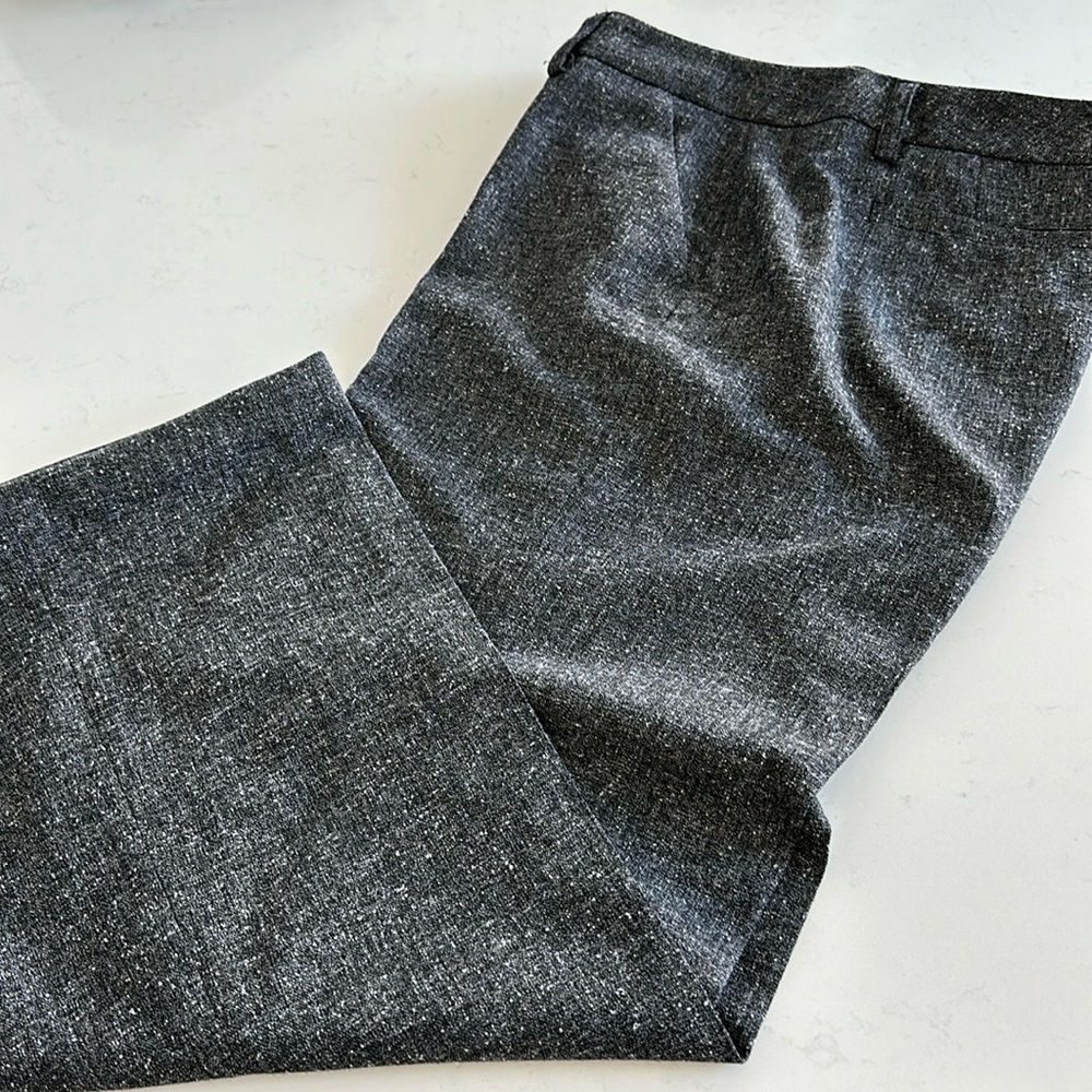 Cabi gorgeous pants - EUC - sz 14 - worn once- black/white fabric - 85% poly